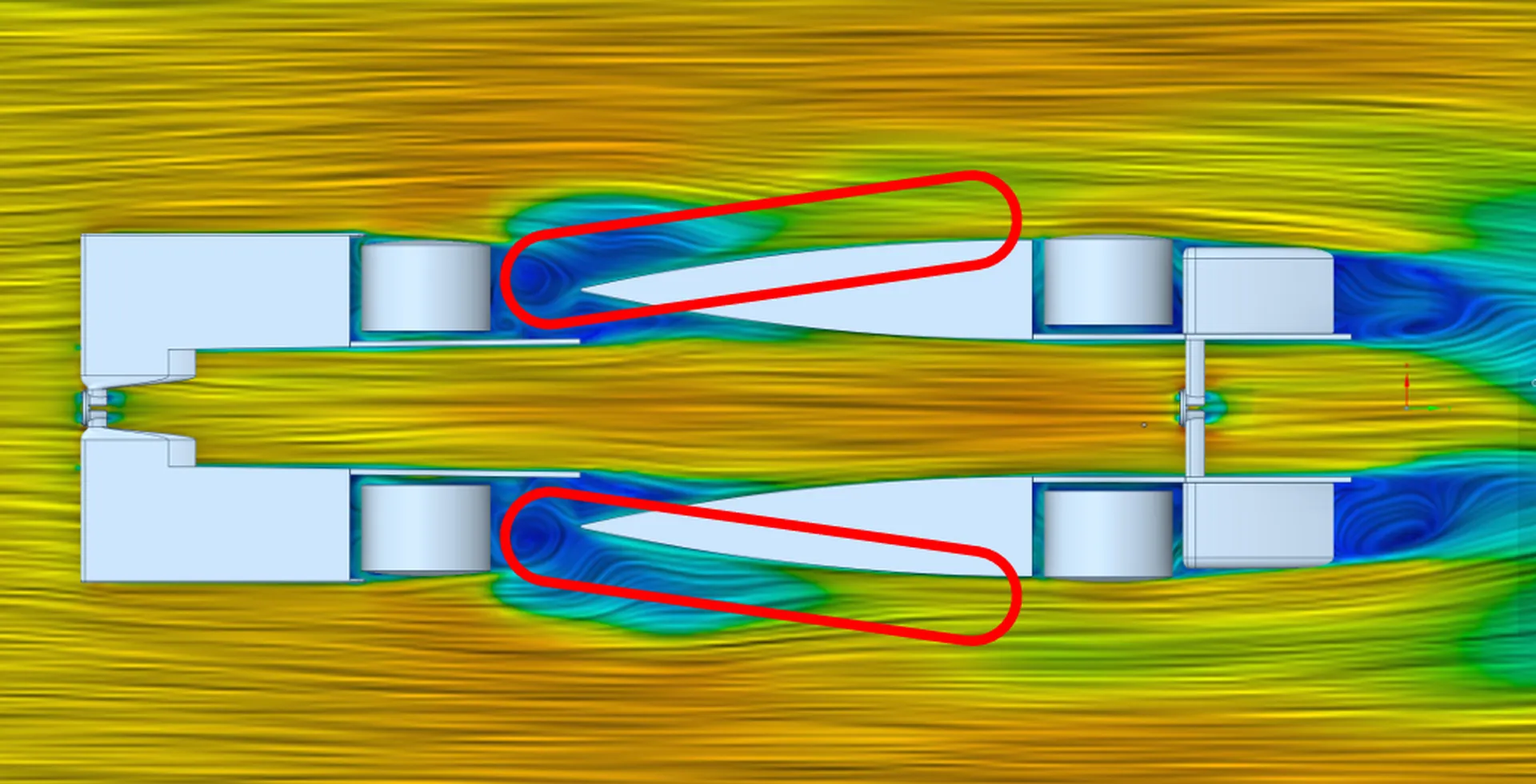 Middle Side pod Design